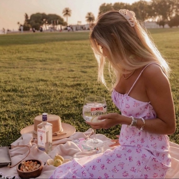 ZARA FLORAL PRINT SATIN EFFECT DRESS - Picture 2 of 9